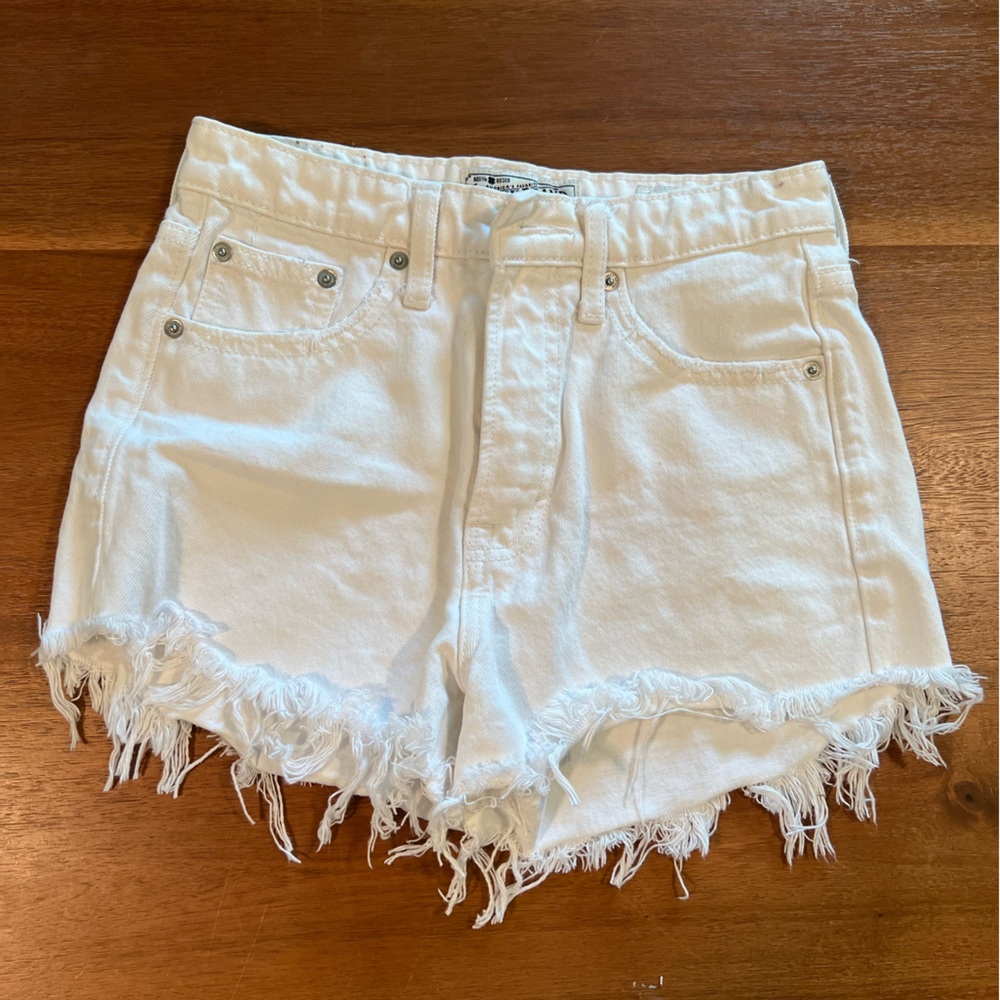 Lucky brand white denim shorts